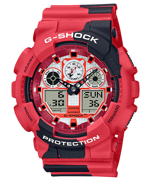 นาฬิกา Casio G-Shock Special color Japan Koi series รุ่น GA-100JK-4A ของแท้ รับประกัน1ปี