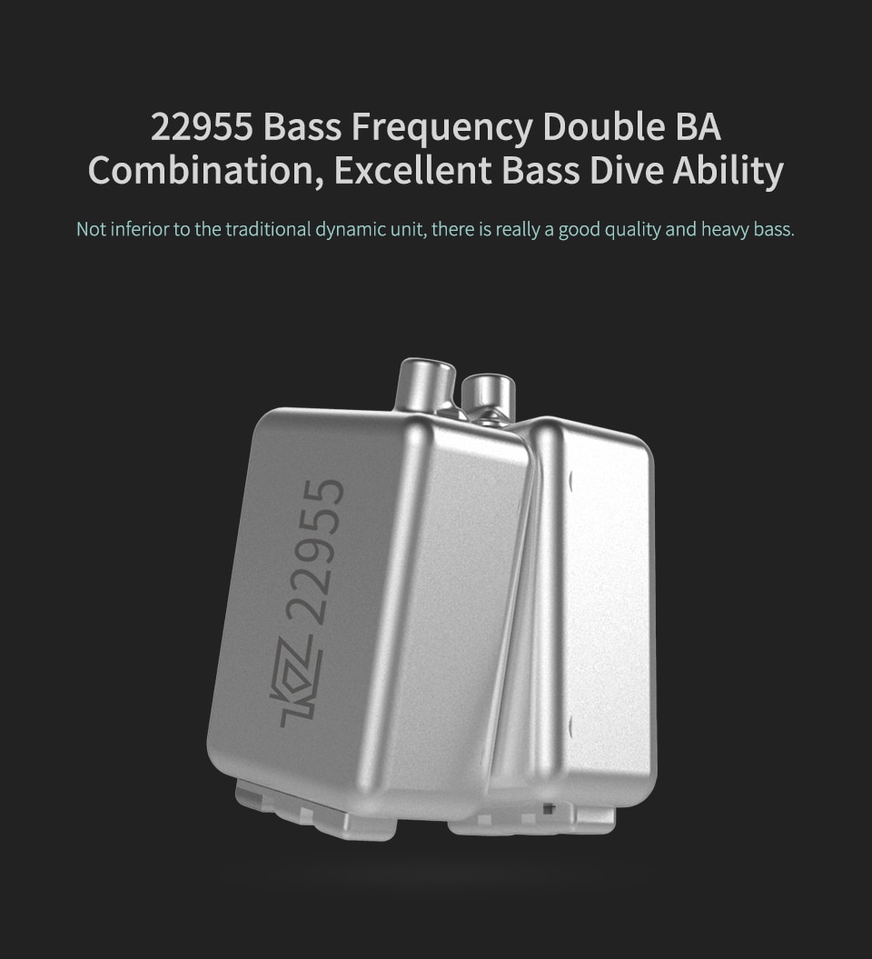 ขาย KZ AS12 สุดยอดหูฟัง Pure Balanced 6 ไดร์เวอร์ (6BA) ถอดสายได้