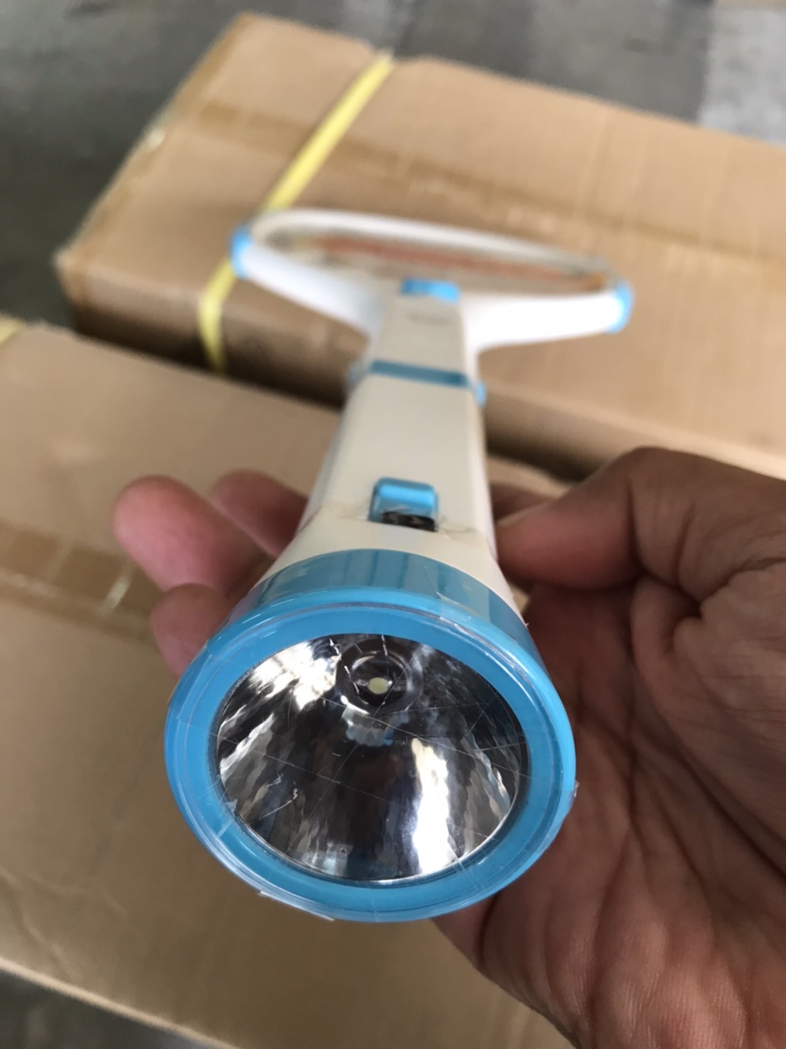 ไม้ตียุง ถอดด้าม ชาร์จไฟฟ้าบ้าน LED 1 ดวง YG-5642 คละสี