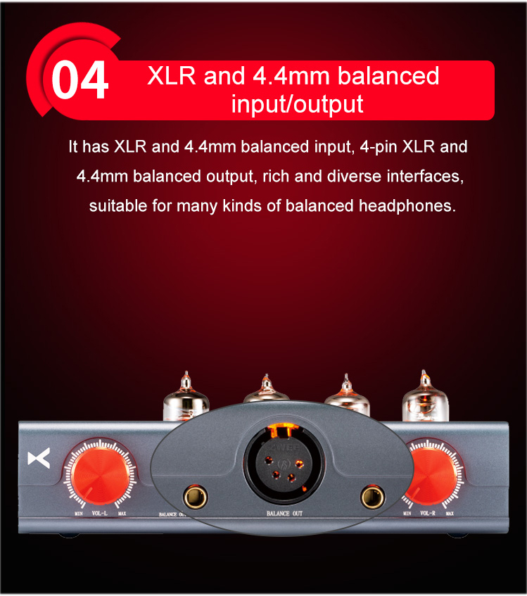 ขาย xDuoo MT-604 แอมป์หูฟังหลอดแก้ว Hybrid amplifier