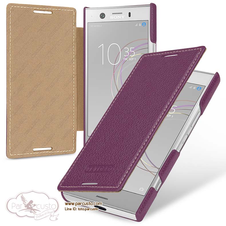 เคสหนังวัวแท้สุดหรู Sony Xperia XZ1 Compact จาก TETDED [Pre-order]