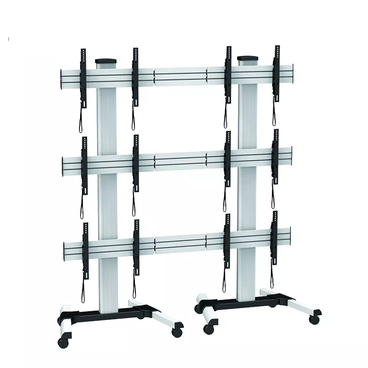 Floor Stand video wall 2x3 display