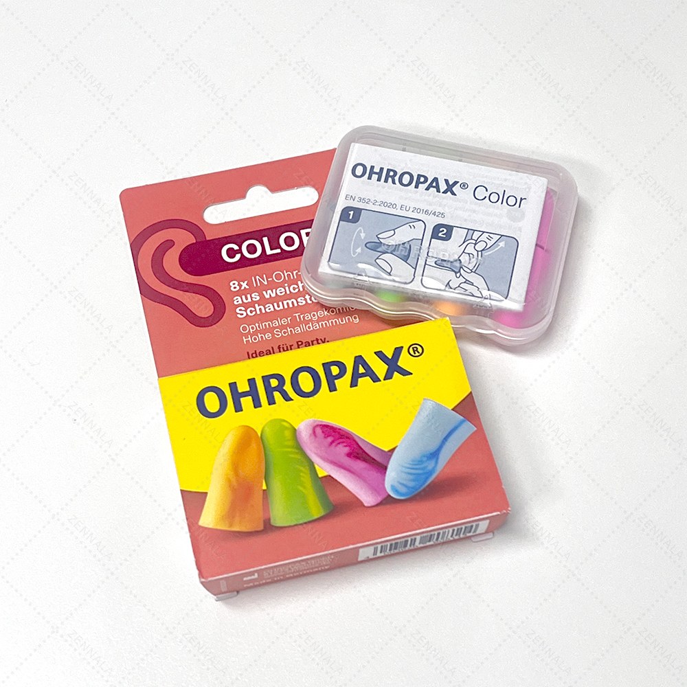 EAR PLUG ohropax color 4 pairs