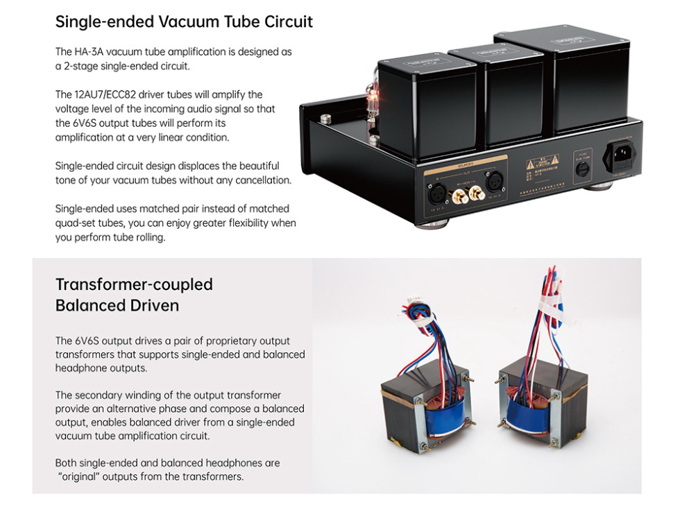 ขาย Cayin HA-3A แอมป์ตั้งโต๊ะหลอดแก้วสูญญากาศ ประกันศูนย์ไทย