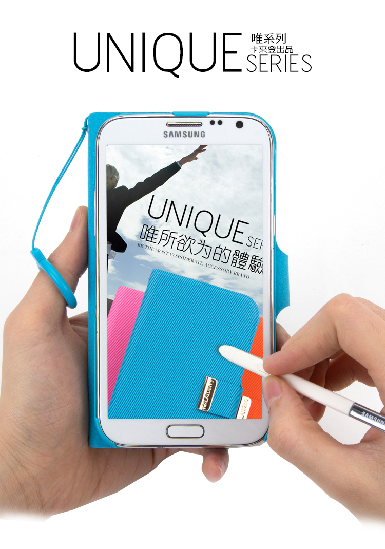ขายเคสSamsung Galaxy Note2 KLD The New Unique เคสหนัง พับตั้งฐานเพื่อดูหนังได้ [Samsung Galaxy Note2]