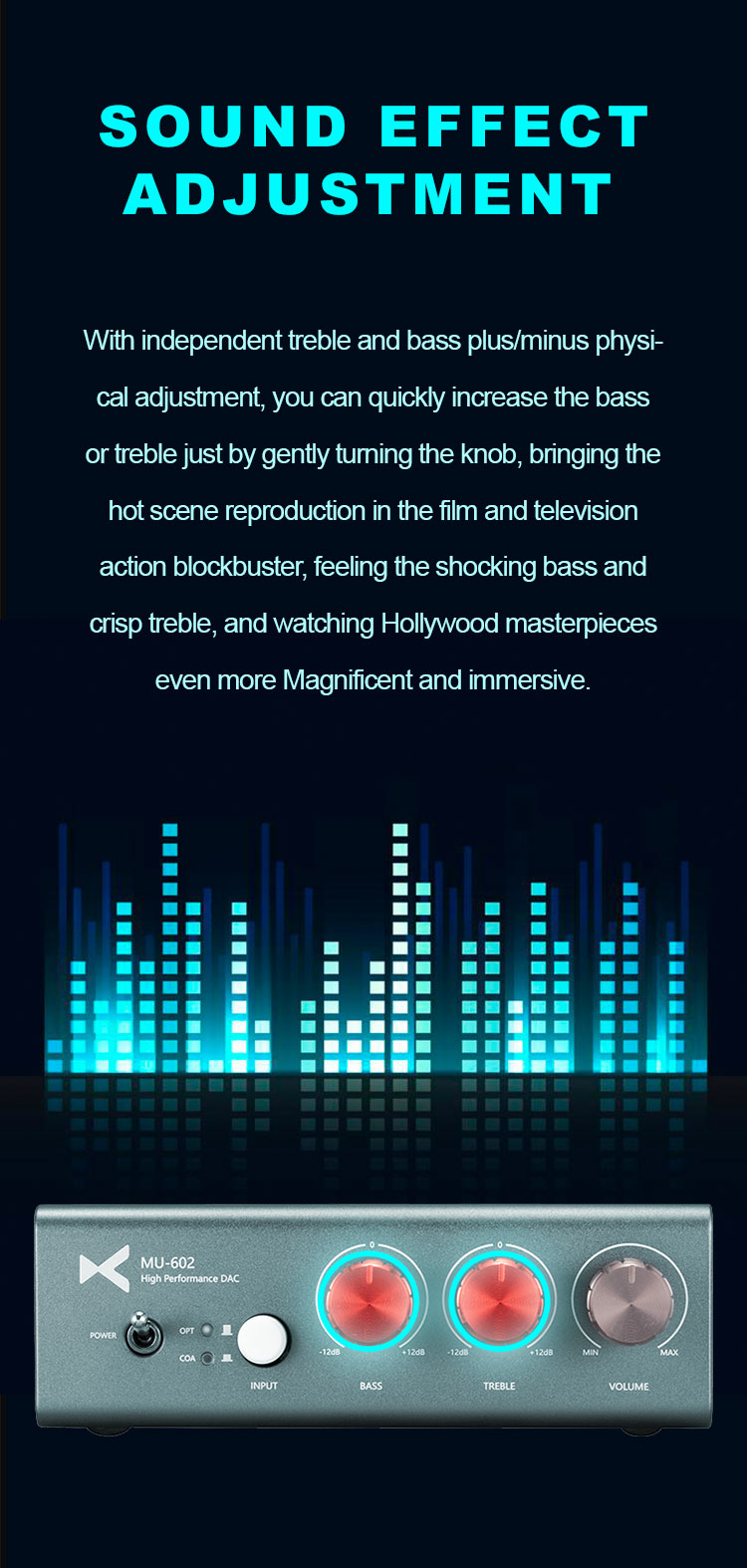 ขาย Xduoo MU-602 DAC ตั้งโต๊ะประสิทธิภาพสูง ประกันศูนย์ไทย