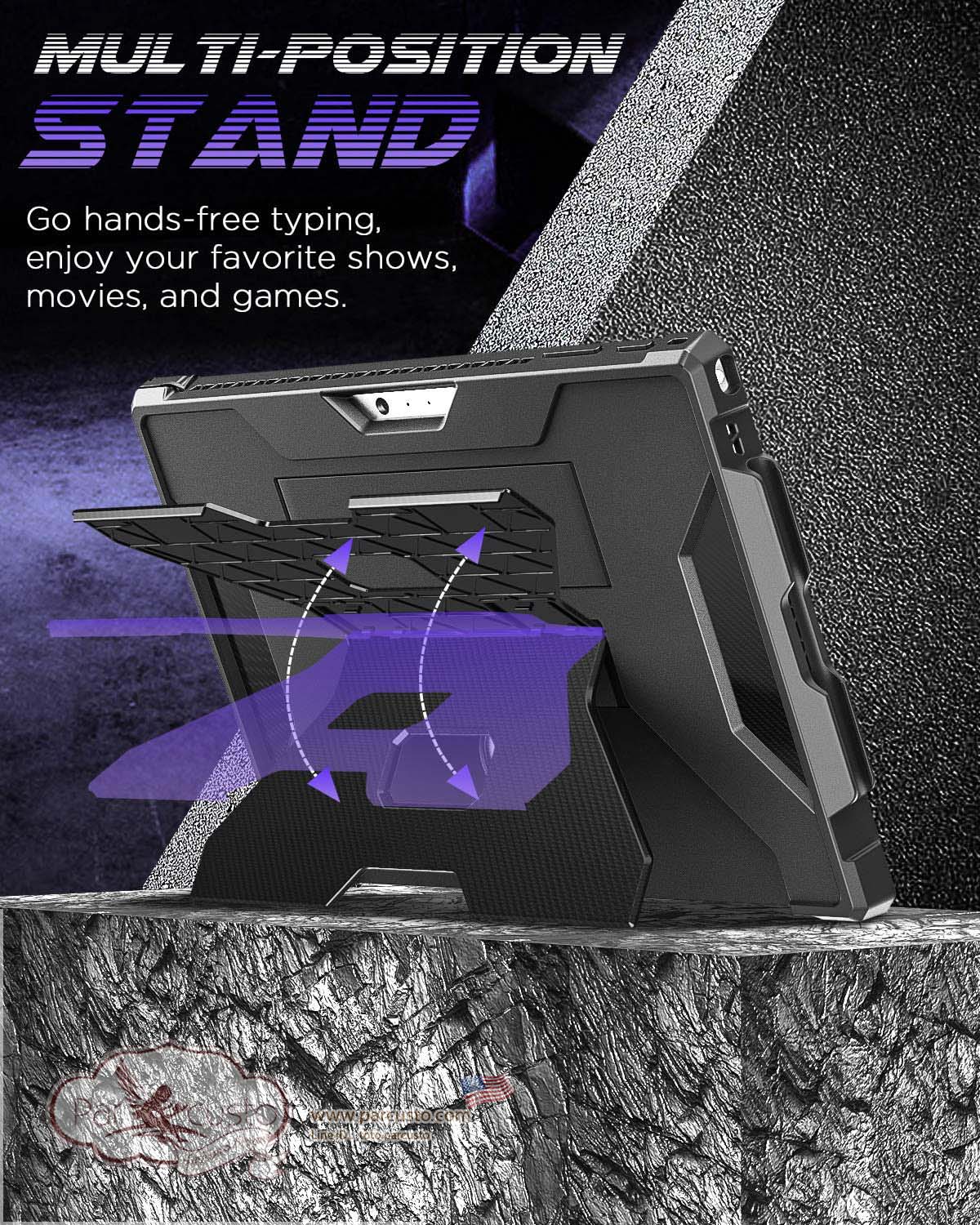 เคสกันกระแทก Microsoft Surface Pro 7 Plus/7/6/5/4 [Heavy Duty] จาก MoKo [หมด]