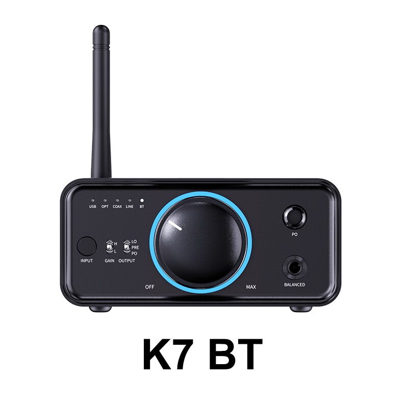 FiiO K7 BT True balanced Bluetooth DAC/Amp ตั้งโต๊ะ กำลังขับสูง ประกันศูนย์ไทย