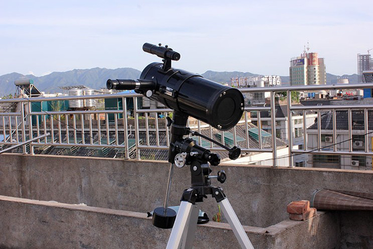 กล้องดูดาว 1000x114 【แบบสะท้อนแสง】มี 2 สีให้เลือก