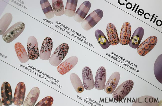 ลายเล็บ,ลายเพ้นท์เล็บ