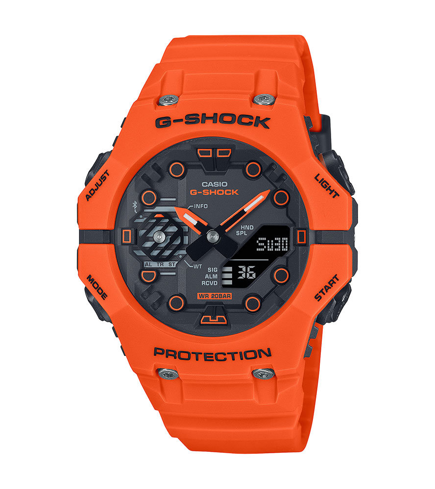 นาฬิกา Casio G-Shock Special Color Fluorescent Orange series รุ่น GA-B001FL-4A ของแท้ รับประกัน1ปี