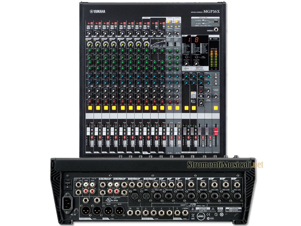 YAMAHA MGP16X 16-Channel Premium Mixing Console