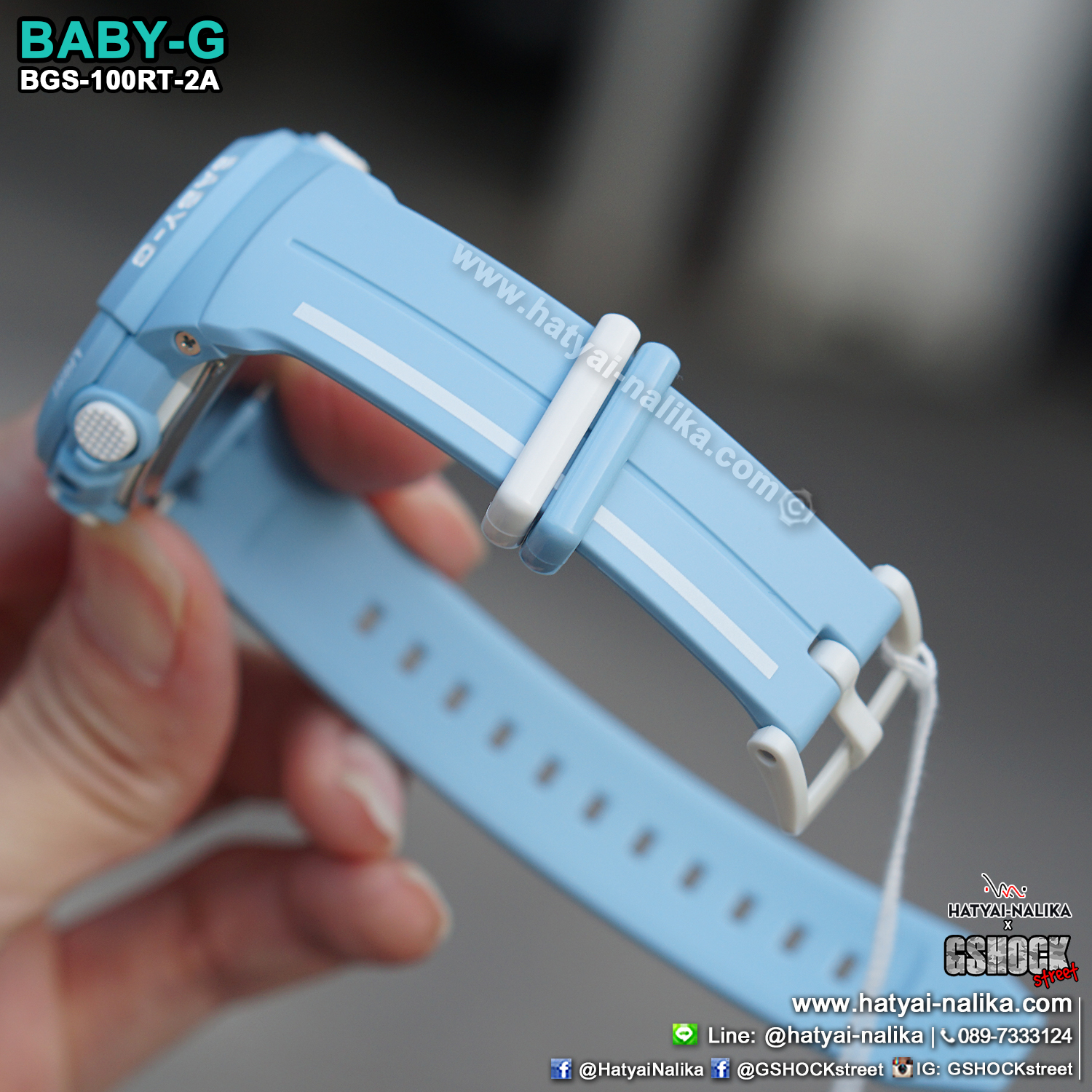 นาฬิกา Casio Baby-G for Running BGS-100RT Running Trendy series รุ่น BGS-100RT-2A ของแท้ รับประกัน1ปี