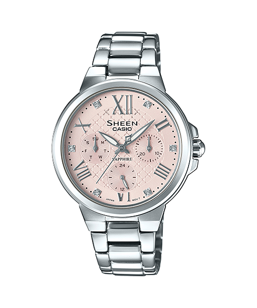 นาฬิกา คาสิโอ Casio SHEEN CRUISE LINE SHE-3511 series รุ่น SHE-3511D-4A ของแท้ รับประกัน1ปี