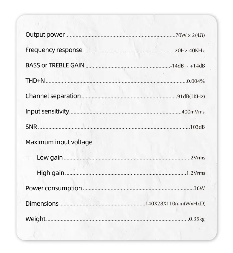 SMSL DA-6 Power Amplifier ภาคขยายเสียง รองรับ Hi-Res ประกันศูนย์ไทย