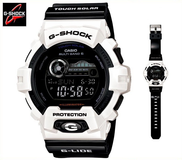 นาฬิกา คาสิโอ Casio G-Shock G-Lide รุ่น GWX-8900B-7 "PANDA"