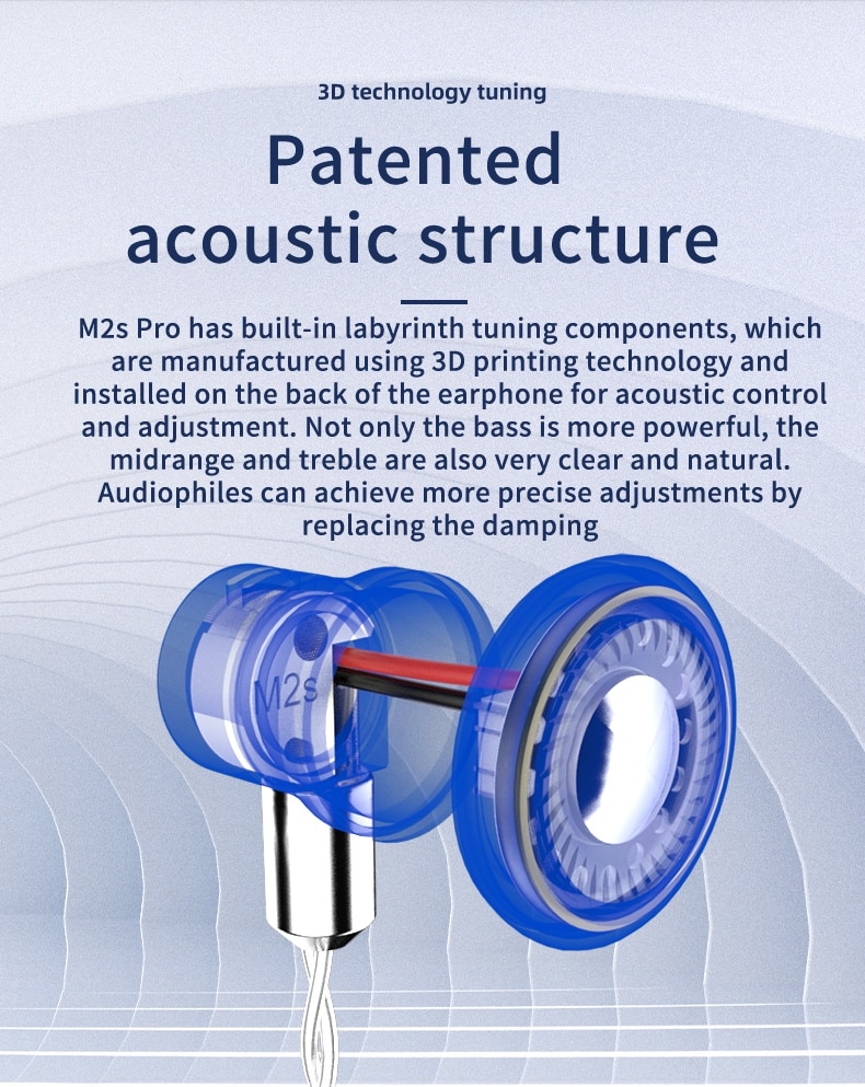 ขาย SMABAT M2S PRO หูฟังเอียบัด พร้อมลูกเล่นถอดอัพเกรด Driver ได้ไม่ต้องบัดกรี