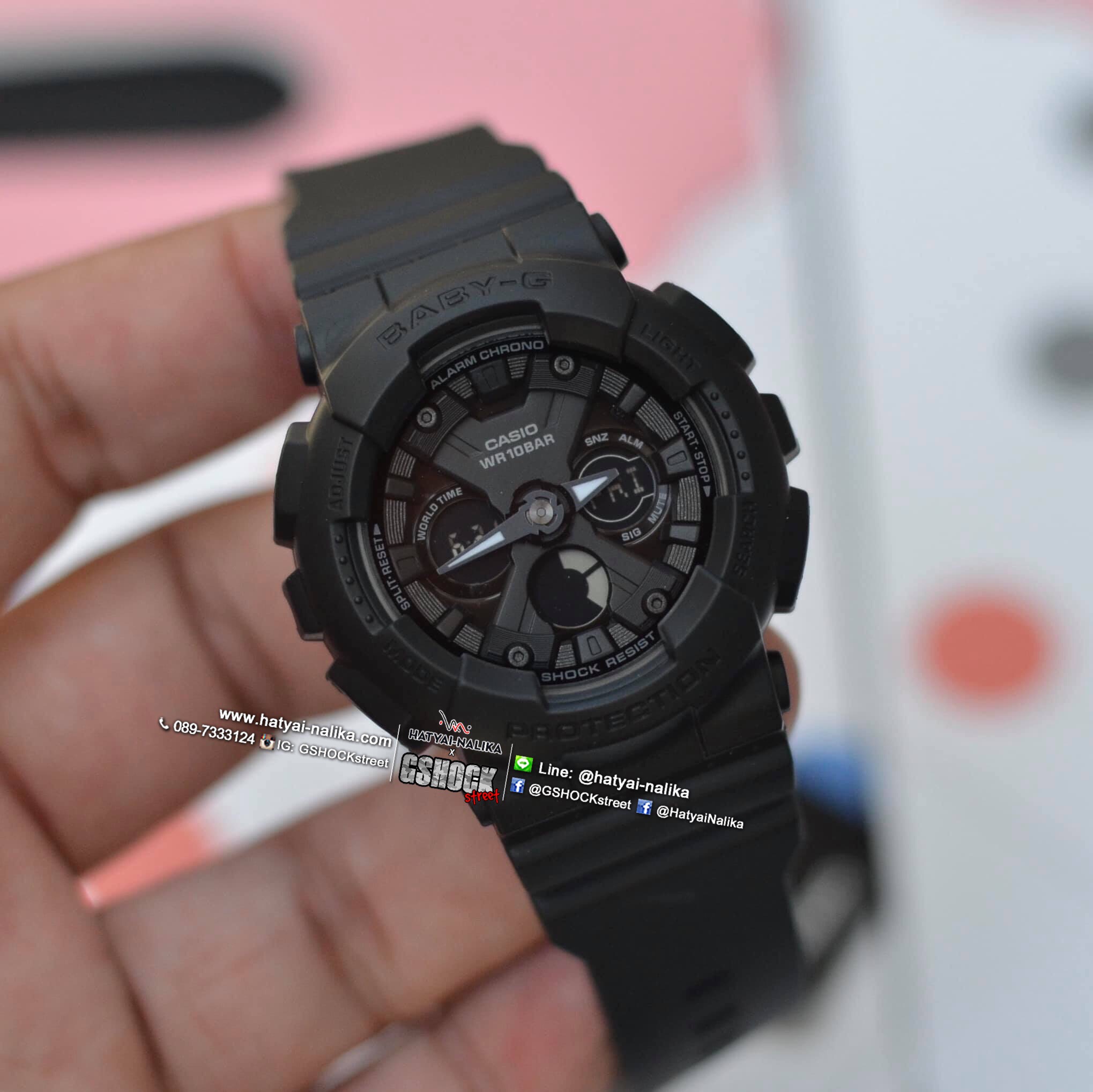 นาฬิกา Casio Baby-G Standard ANALOG-DIGITAL BA-130 series รุ่น BA-130-1A ของแท้ รับประกัน1ปี