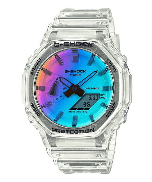 นาฬิกา Casio G-Shock Special Color Shades of Rainbow series รุ่น GA-2100SRS-7A ของแท้ รับประกัน1ปี