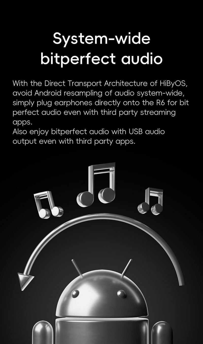 HiBy R6III 2025 DAP พกพาชิป CS43198 x4 สลับคลาสแอมป์ได้ รองรับ MQA ประกันศูนย์ไทย