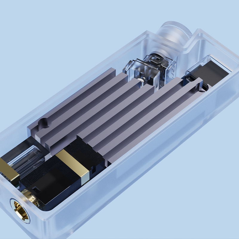 luxury & precision W2U DAC/AMP พกพา ชิป CS43131 x2 รองรับ PCM 32bit/384 kHz, DSD256 ประกันศูนย์ไทย