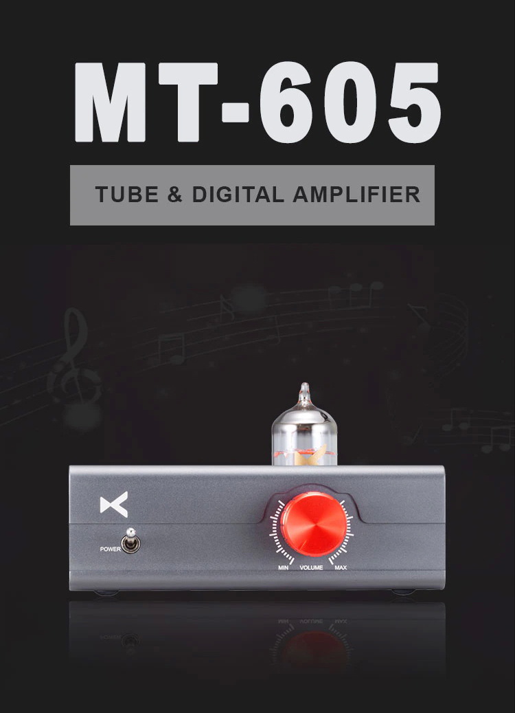 Xduoo MT-605 แอมป์หลอดแก้วแบบตั้งโต๊ะชิป TI TPA3116 ประกันศูนย์ไทย