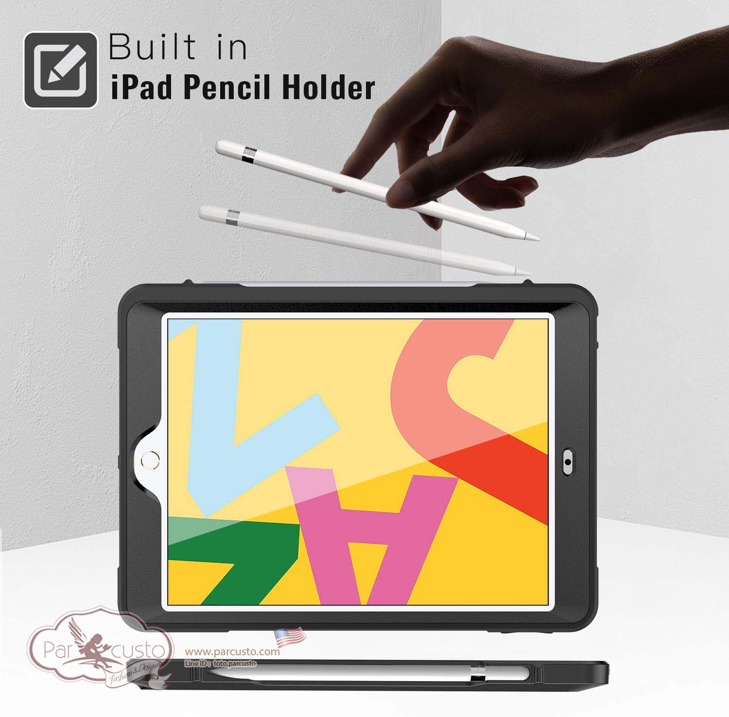 เคสกันกระแทก Apple iPad 10.2 2019 (iPad 7th) [Shockproof] จาก Ztotop [Pre-order USA]