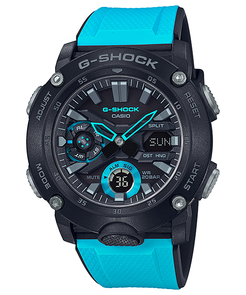 นาฬิกา Casio G-Shock ANALOG-DIGITAL GA-2000 series รุ่น GA-2000-1A2 ของแท้ รับประกัน1ปี