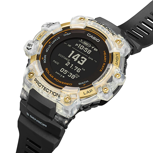 นาฬิกา Casio G-Shock G-SQUAD Heart rate monitor & GPS GBD-H1000 series รุ่น GBD-H1000-1A9 ของแท้ รับประกัน1ปี
