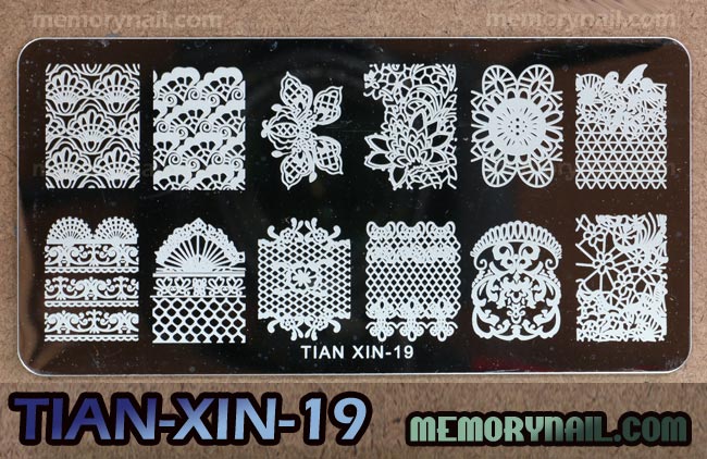 เพลทปั้มลาย,เพลทปั้มลายเล็บ,แผ่นปั้มลายเล็บ