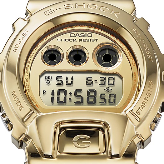‼️SALE‼️นาฬิกา Casio G-SHOCK Special Color SKELETON GOLD series รุ่น GM-6900SG-9 ของแท้ รับประกัน1ปี