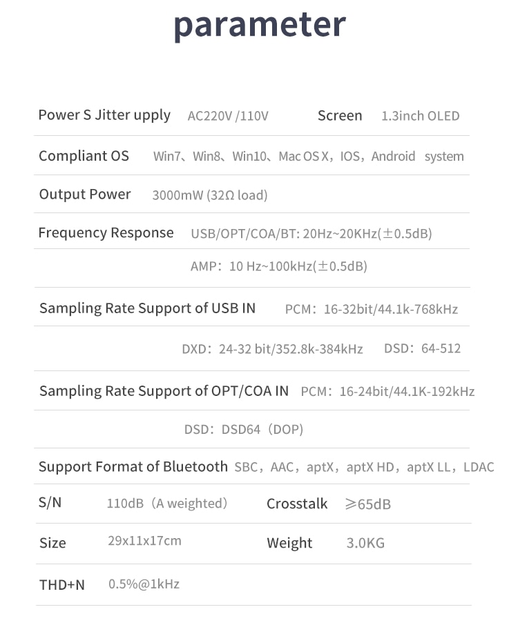 XDUOO TA-30 DAC/AMP หลอดแก้ว กำลังขับสูงสำหรับหูฟัง รองรับ Bluetooth 5.0 , PCM 32bit/768kHz