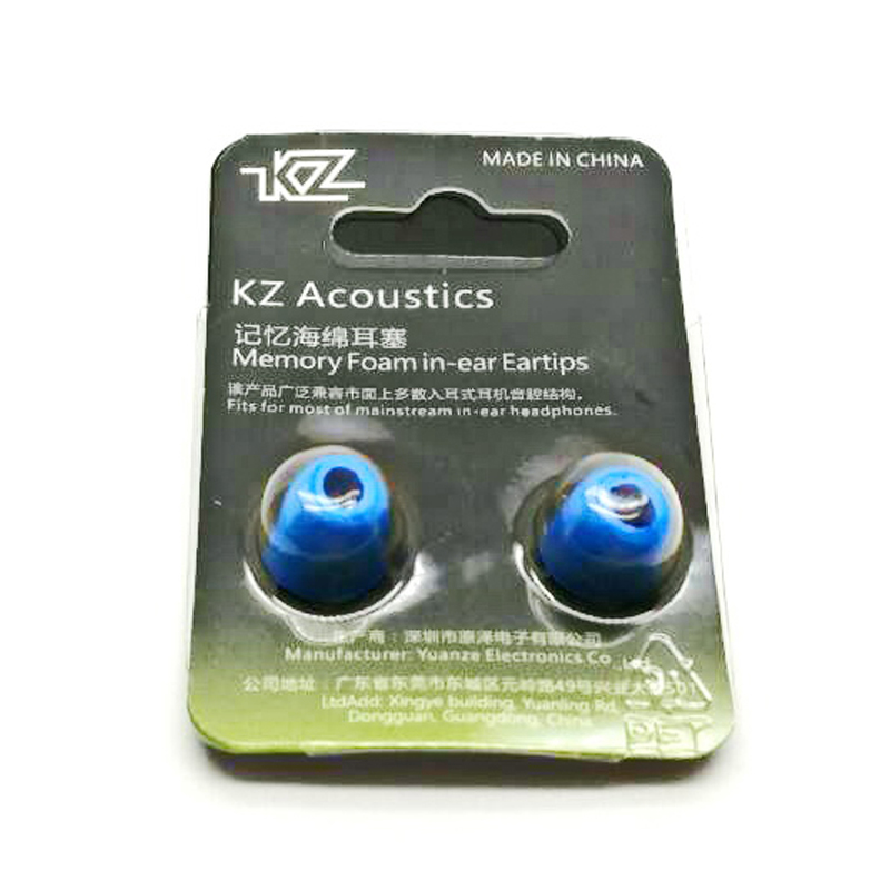 ขายจุกโฟม KZ แพค 3 คู่ 3 สีขนาดกลาง เกรดพรีเมี่ยม