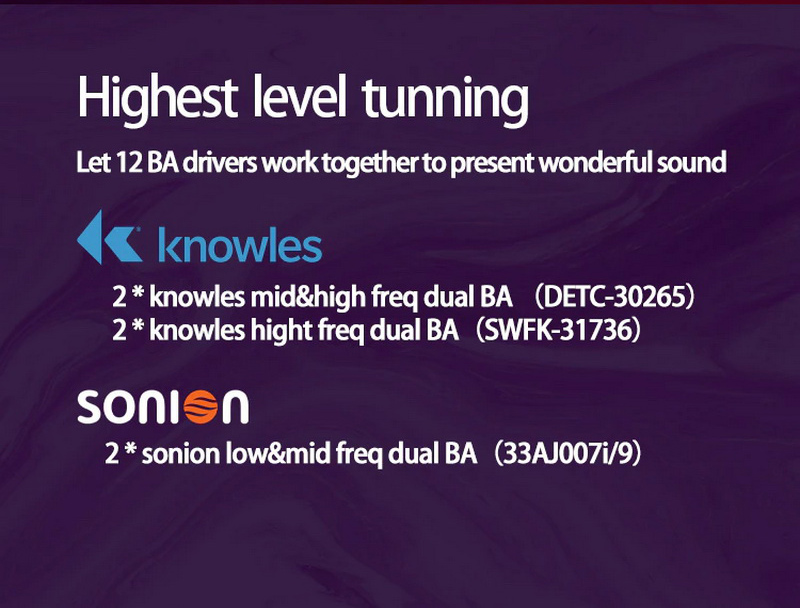 ขาย หูฟัง CIEM BGVP V12 หูฟังหล่อหู 12 ไดรเวอร์ Knowles+Sonion ประกันศูนย์ไทย