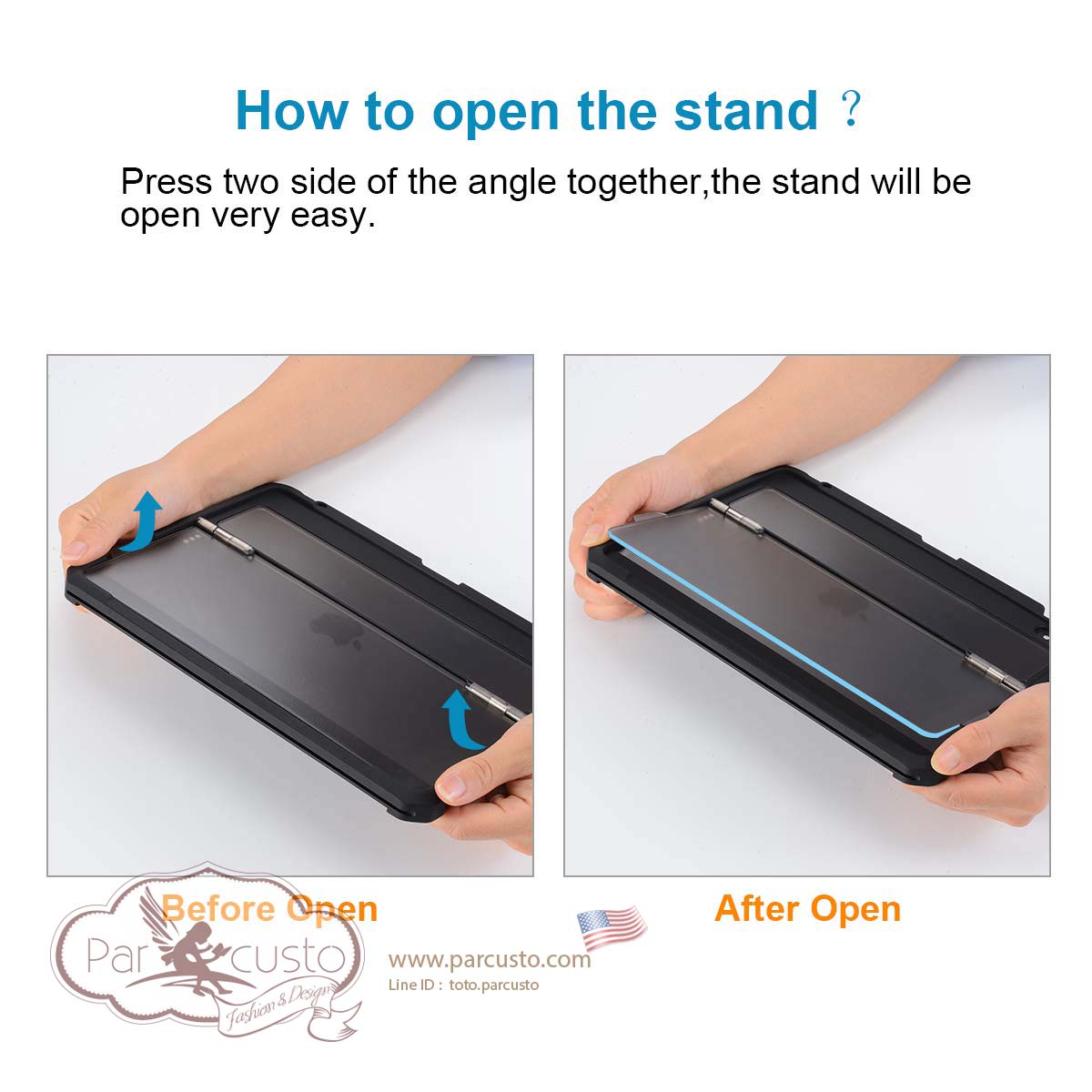 เคสกันกระแทก Apple iPad Pro 11 inch (2018) จาก Maxjoy [Pre-order USA]