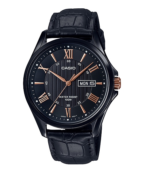นาฬิกา Casio STANDARD Analog-Men' รุ่น MTP-1384BL-1A2V ของแท้ รับประกัน 1 ปี