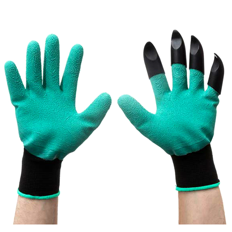 ถุงมือตัวตุ่น ขุดดิน พรวนดิน (x5คู่)