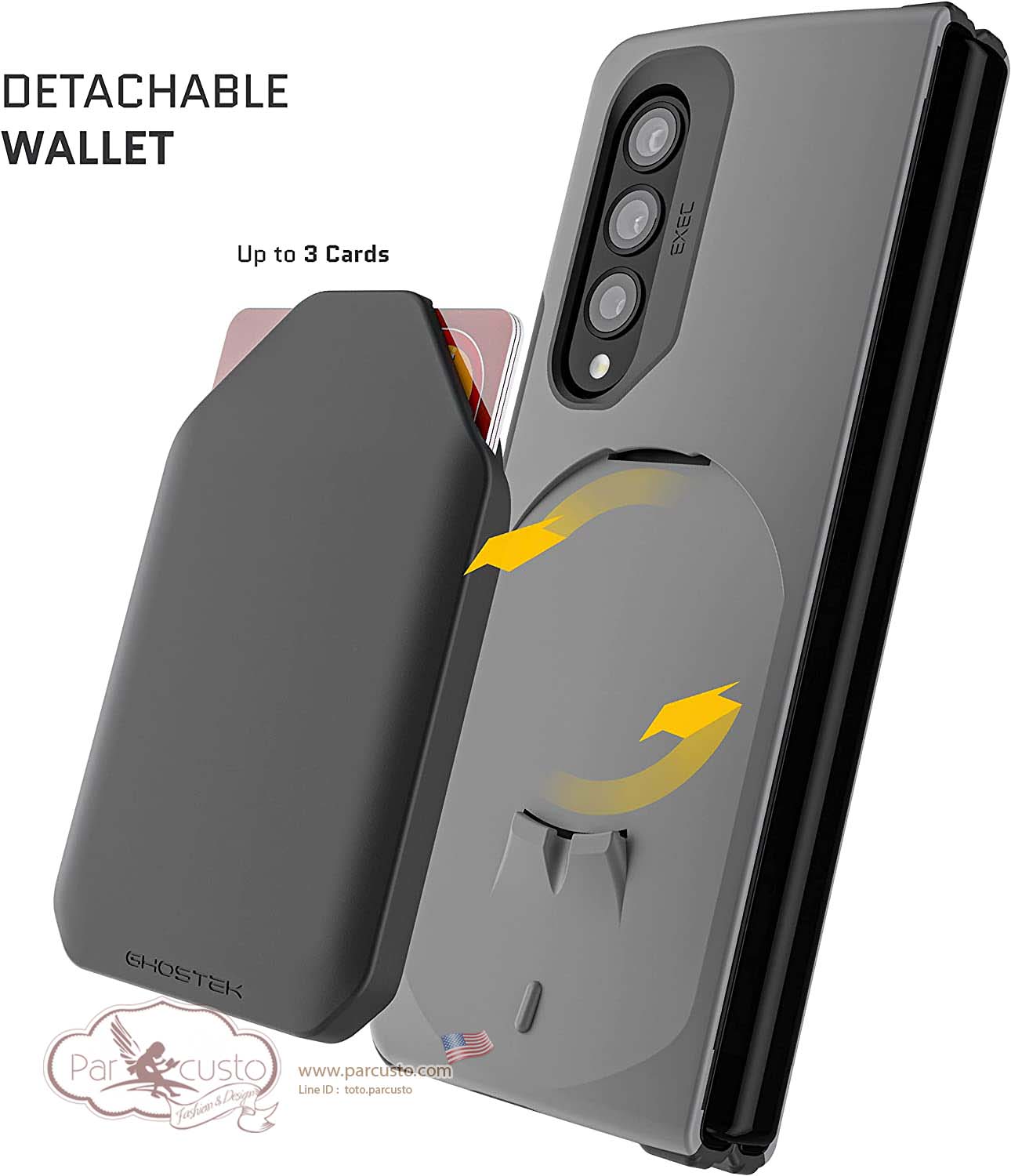 เคส Samsung Galaxy Z Fold 3 [EXEC] จาก Ghostek [หมด]