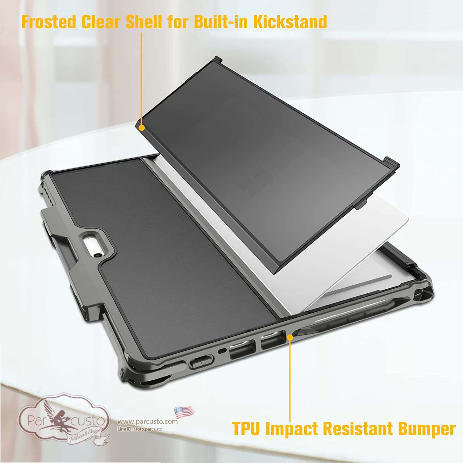 เคสกันกระแทก Microsoft Surface Pro 8 (2021) 13 Inch จาก Fintie [Pre-order USA]