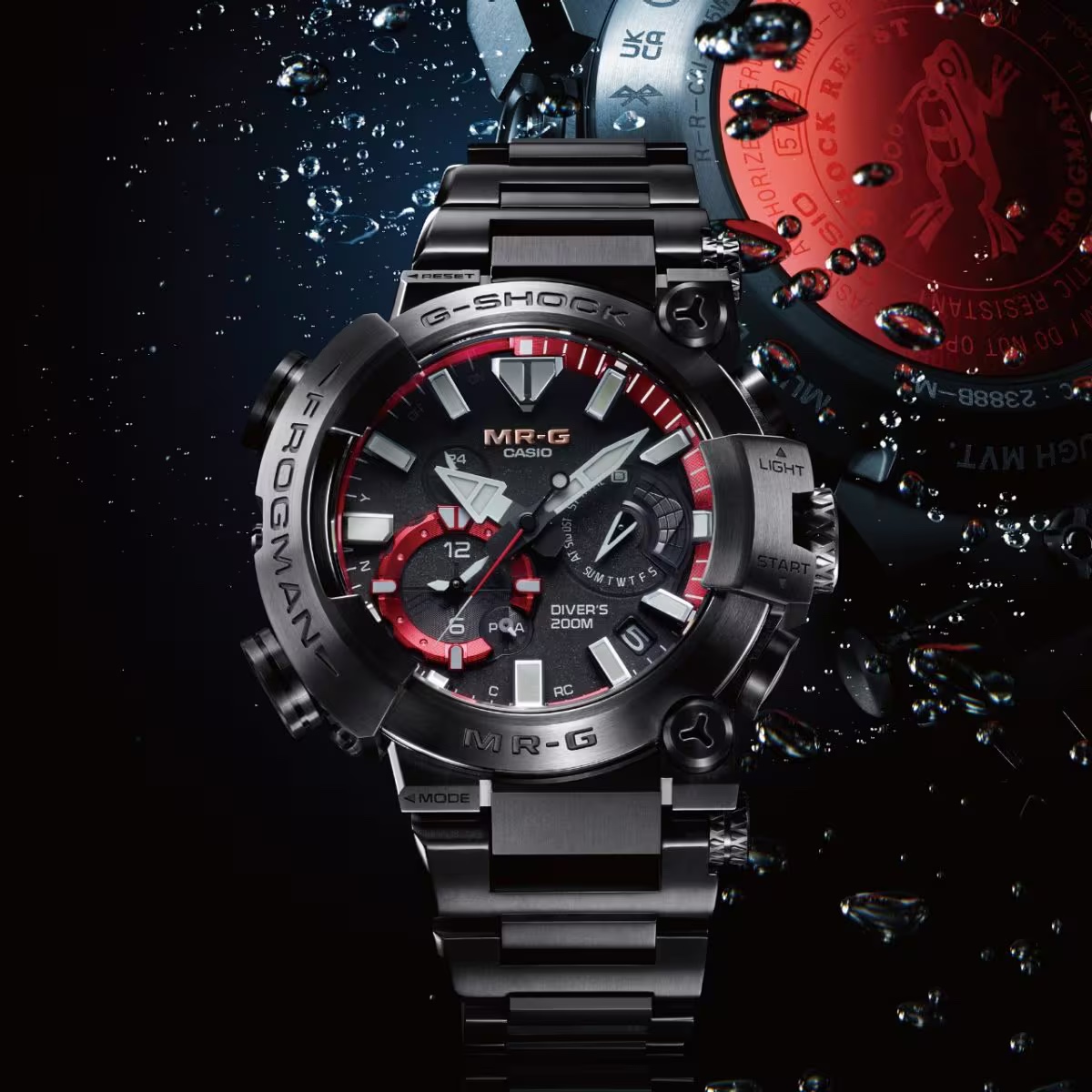 นาฬิกา Casio G-Shock มนุษย์กบ The FROGMAN Premium รุ่น MRG-BF1000B-1A “Made in Japan” ของแท้ รับประกัน1ปี
