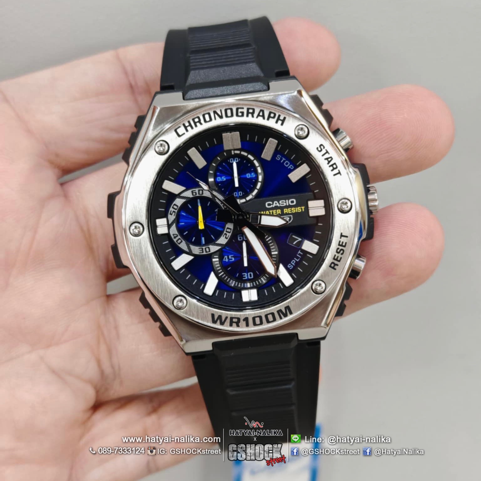 นาฬิกา Casio STANDARD Analog-Men' รุ่น MWA-300H-2AV ของแท้ รับประกัน1ปี