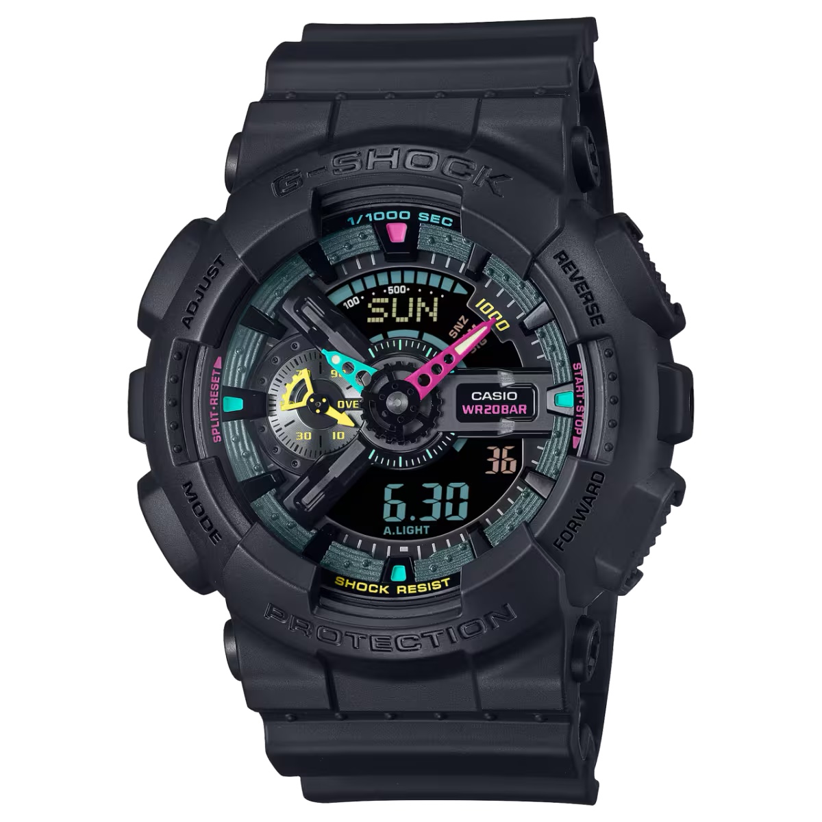 นาฬิกา Casio G-Shock Special color Multi-Fluorescent series รุ่น GA-110MF-1A ของแท้ รับประกัน1ปี