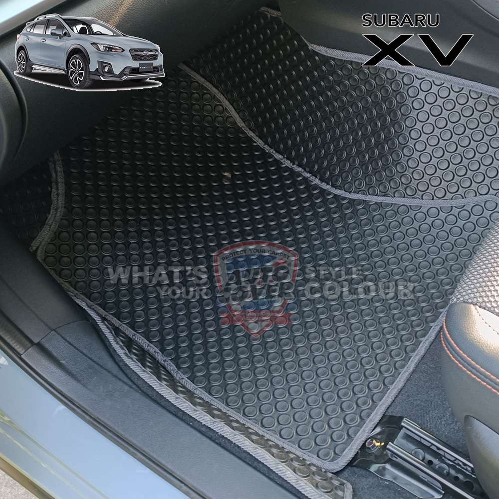 พรมปูพื้นรถยนต์ พรมกระดุม รถ SUBARU XV ปี 2019-2023 ชุดภายในห้องโดยสาร จำนวน 15 ชิ้น