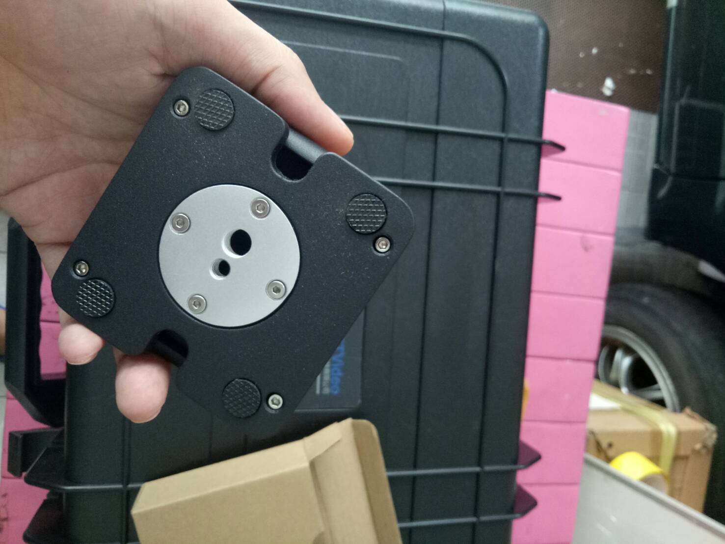 Studio Teleprompter Portable for Smartphone Tablet