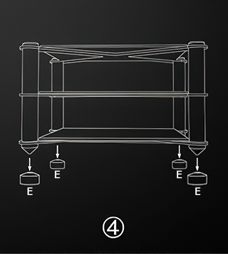 Topping SR2 ชั้นวางอลูมิเนียมสำหรับวาง Topping หรืออุปกรณ์อื่นๆ