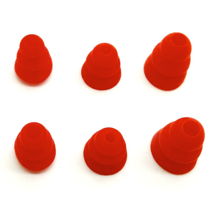 ขาย x-tips จุกสามชั้นขนาดสำหรับอินเอียร์ทั่วไป ขนาด 4mm 6คู่ 300 บาท นุ่มเบาสบายหู