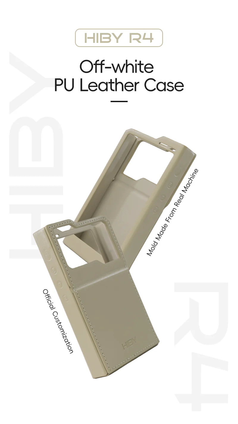 เคสหนังสำหรับ R4 ให้การป้องกันที่ยอดเยี่ยม ทนทาน เฉพาะเคส [-เคส-]