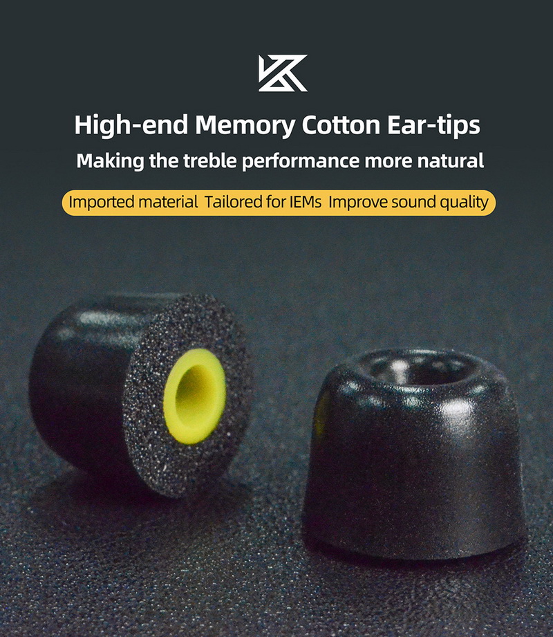 KZ New Memory Foam จุกหูฟังเมโมรี่ ระดับ High-end จุกเพิ่มคุณภาพเสียง