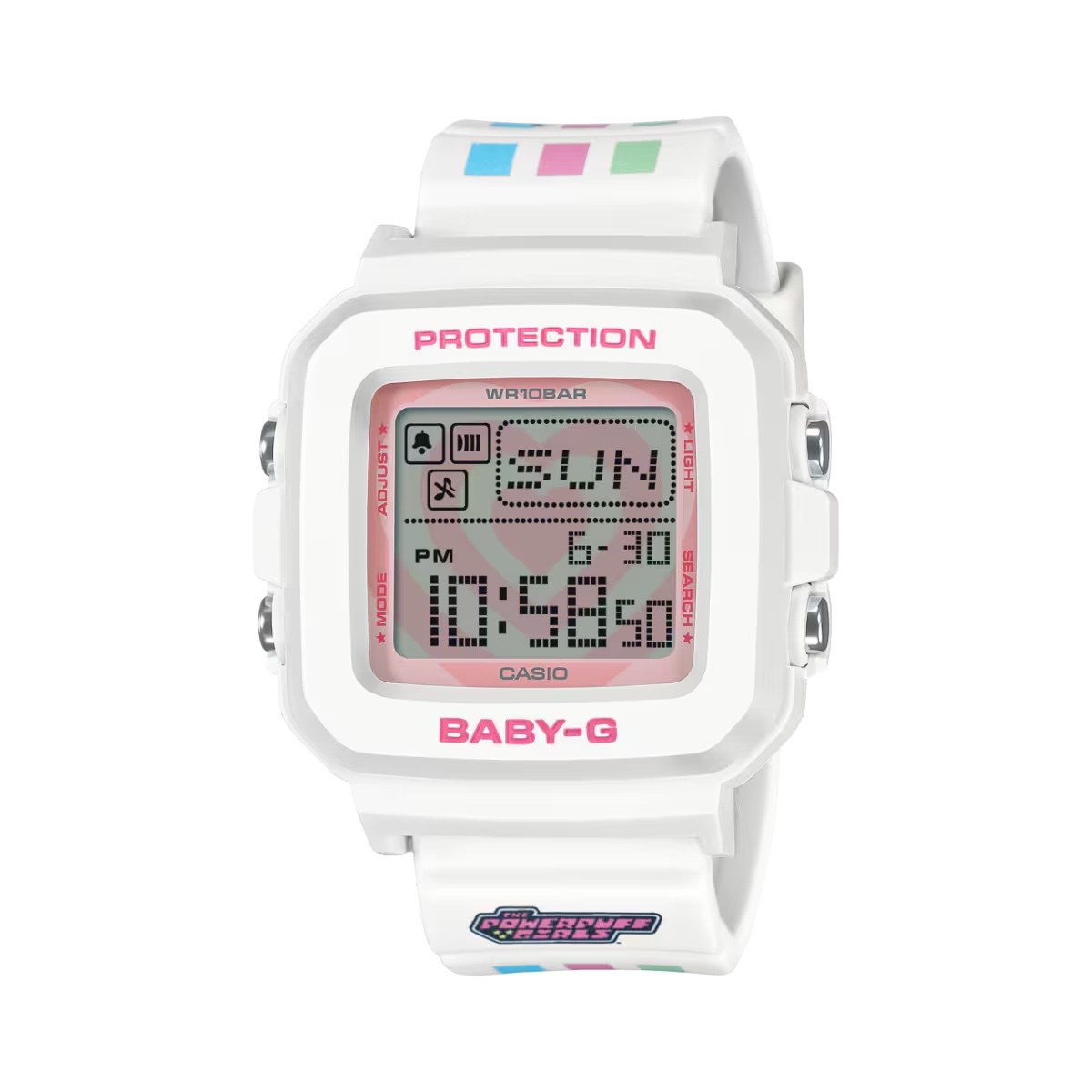 นาฬิกา Casio BABY-G x POWERPUFF GIRLS Limited Collaboration model รุ่น BGD-10KPP-7 ของแท้ รับประกัน1ปี