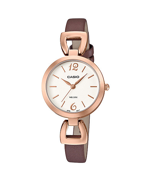 นาฬิกา Casio STANDARD Analog-Ladies' รุ่น LTP-E402PL-7AV ของแท้ รับประกัน 1 ปี